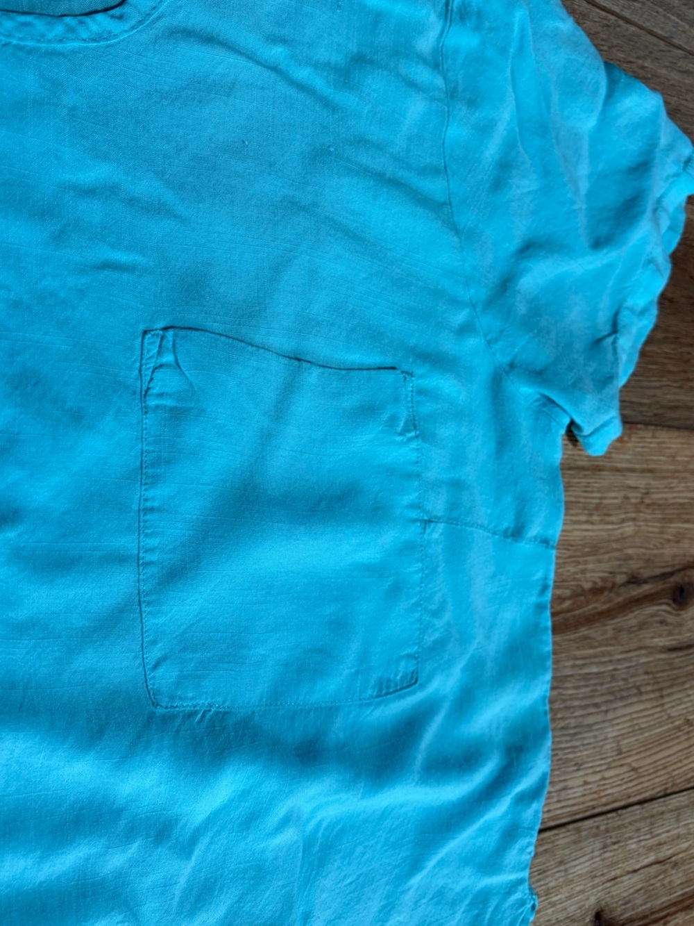 Bella Dahl lightweight short sleeve relaxed top - Picture 7 of 9